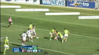 ... match highlights from canberra stadium sunday april 24th