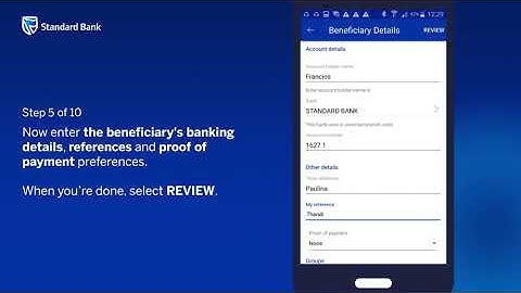 How to add and pay a new beneficiary (Android)