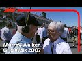Murray Walker Grid Walk @ 2007 Australian Grand Prix Aged 83