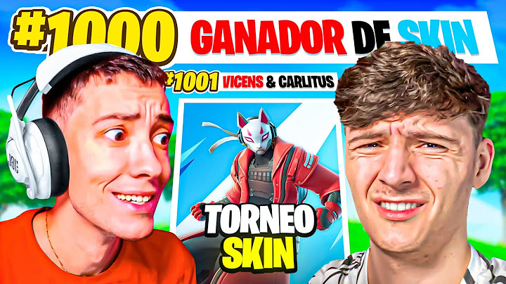 VOLVÍ a JUGAR un TORNEO OG con mi HERMANO y CONSEGUIMOS ESTE TOP (TORNEO SKIN)