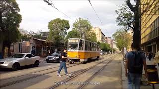 Sofia Tram Type Čkd Tatra T6A2 At Macedonia Square