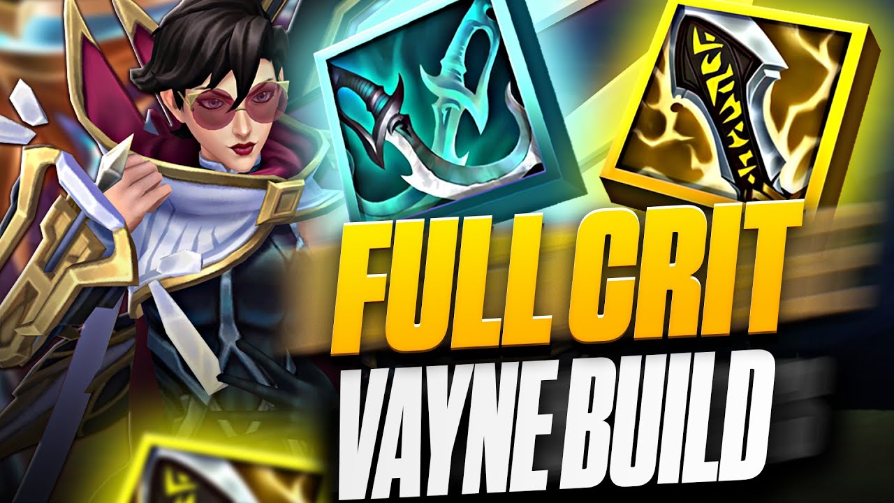 FULL CRIT VAYNE BUILD  - League of Legends Commentary