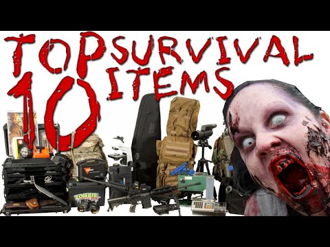 Top 10 Items for the Zombie Apocalypse (Zombie Survival Guide)