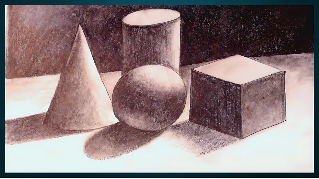 Still Life Drawing for Beginners Easy Step by Step with Pencil Shading ...