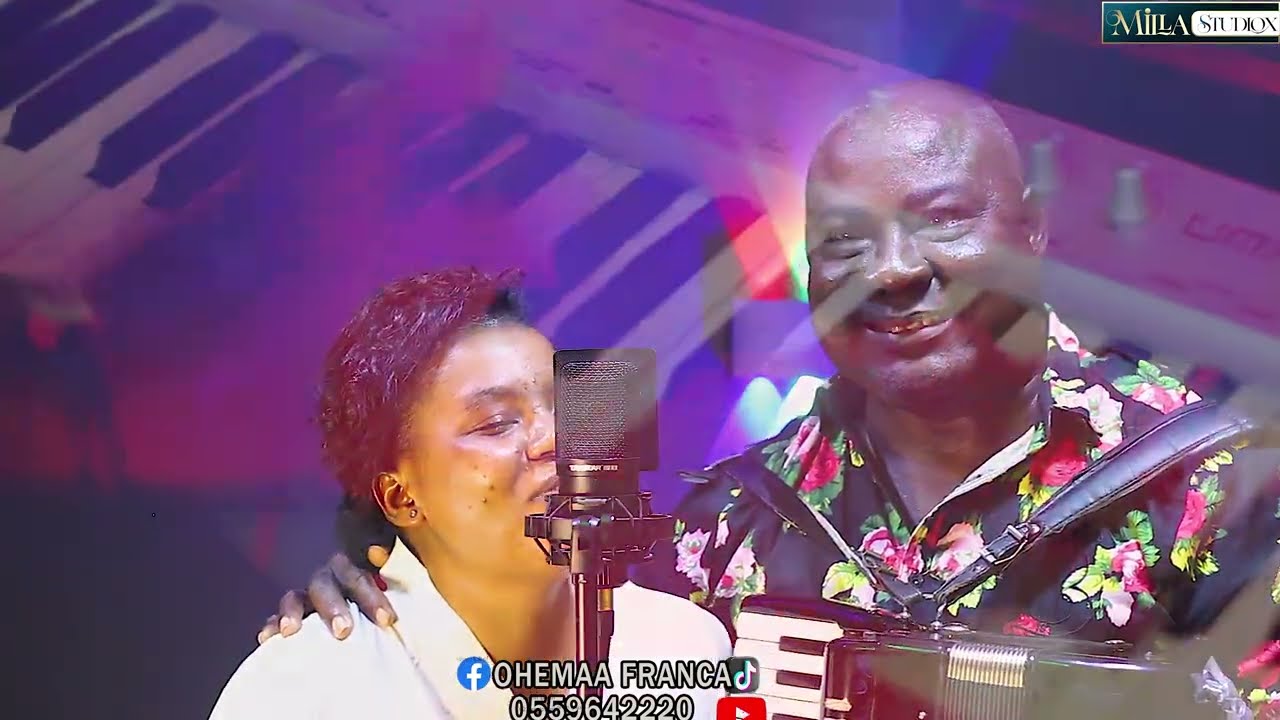Unbelievable the legendary Edward Akwasi Boateng surprises Ohemaa Franca at Milla Studios WOOW🔥❤