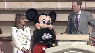 Disneyland Paris Ouverture De Disneyland Paris - Opening Day April 12-1992 Fr En
