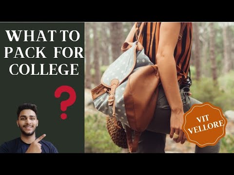 Thing's You Need to Pack Before Getting to Vit Vellore #vitvellore ...