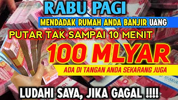 SEBUT UANGNYA SAAT ANDA MENDENGARKAN AYAT INI ?! Semoga Uang Itu Bisa datang Secepat Kilat