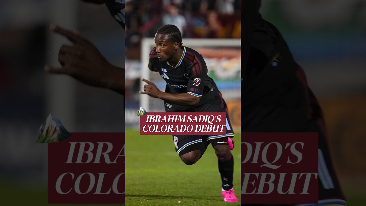 🏔️ IBRAHIM SADIQ'S COLORADO DEBUT