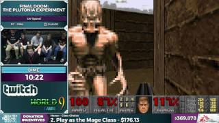 Final Doom: The Plutonia Experiment by Dime in 0:30:59  SGDQ2016  Part 97