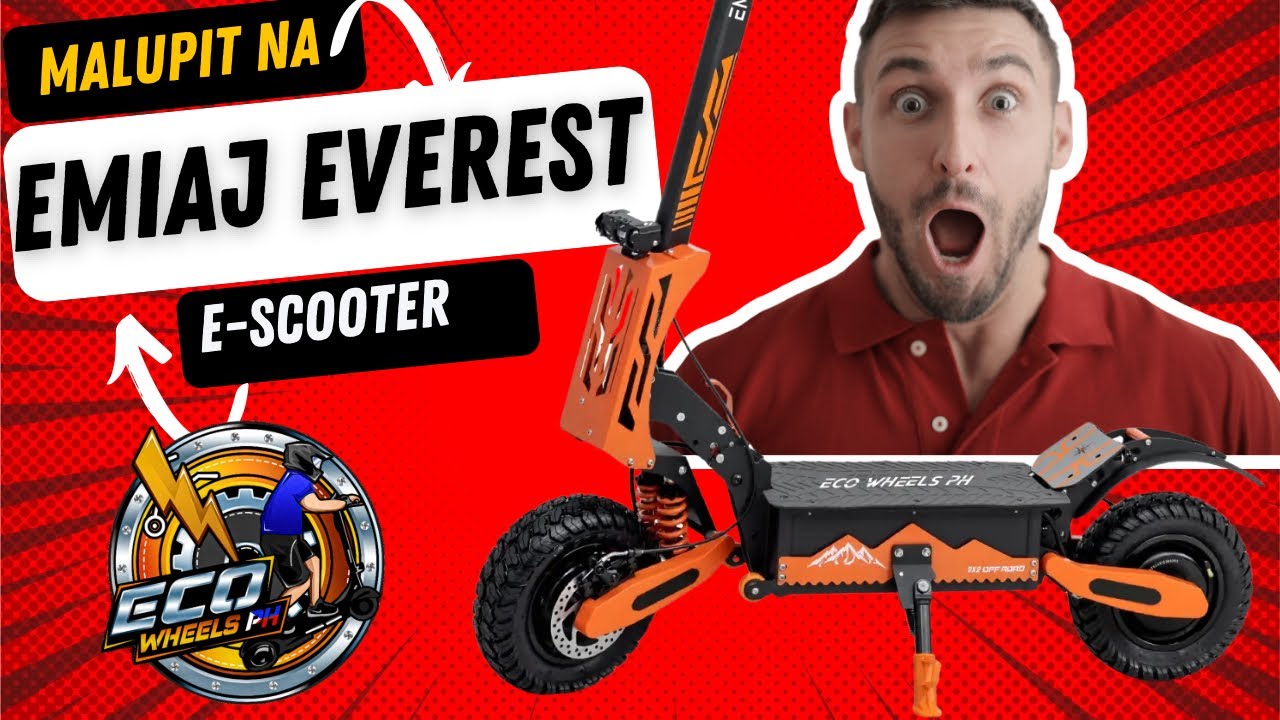 Emiaj Everest Electric Scooter Full Review: Electric Scooter na maaasahan sa porma, lakas at tibay