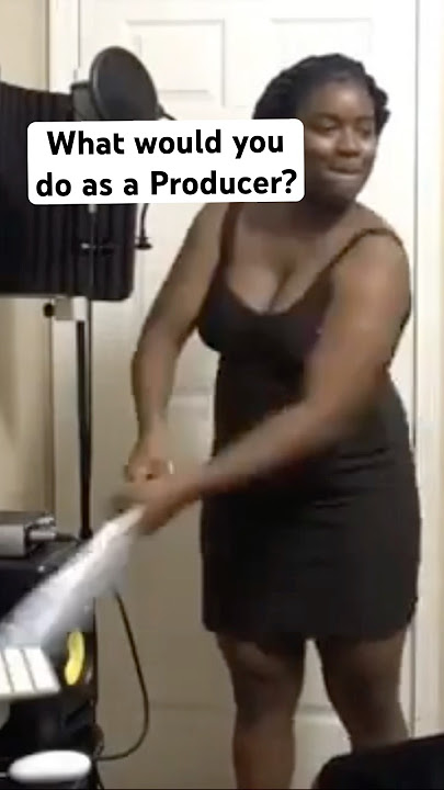 She destroyed the Producer’s Studio 🥺