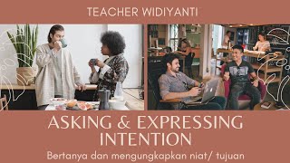 Asking and Expressing Intention || Bahasa Inggris kelas 10