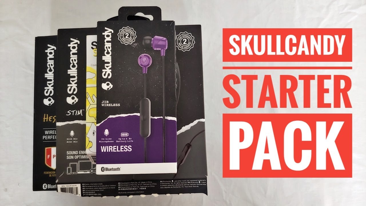 SKULLCANDY Starter Pack | Lo que necesitas en tu vida diaria - YouTube