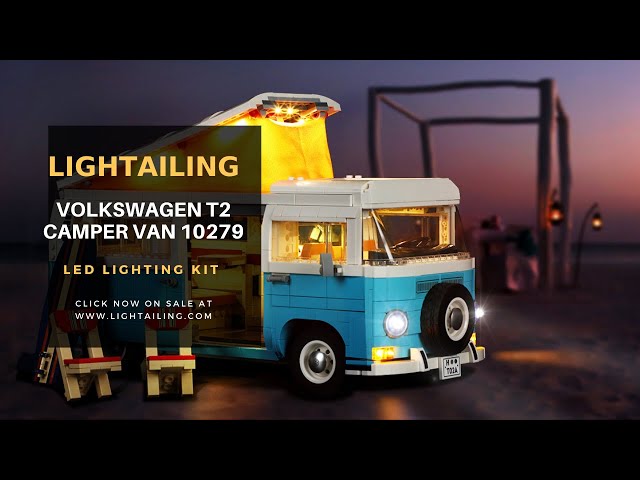 How To Add Led Lights To Lego Volkswagen T2 Camper Van 10279 