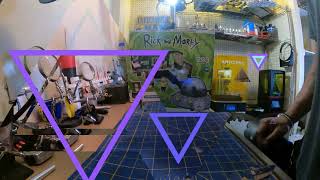 Rick and Morty Spaceship & Garage Mcfarlane build
