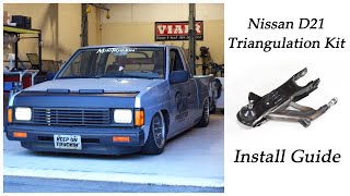 Nissan Hardbody Triangulation Kit // Install Guide