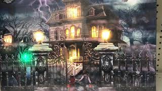 Animated Haunted Hollow Canvas Art at Big Lots / Halloween 2021