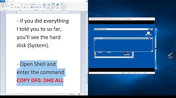 How to install Amiga Workbench 1.3 on a hard disk