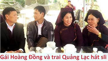 .Gái Hoàng Đồng và trai Quảng Lạc hát sli Phú Xá