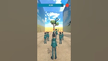 Squid Game - 456 Win Red Light Green Light Challenge #shorts