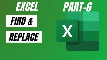 Advanced Excel Full Course Part -6 2024  (Using Find and Replace)