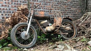 Full Restoration of Old Heavy Damaged 125cc Minsk Motorcycle // Full Restore of Minsk 125cc Old Rust Видео: Full Restoration of Old Heavy Damaged 125cc Minsk Motorcycle // Full Restore of Minsk 125cc Old Rust