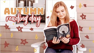 AN AUTUMN READING DAY 🍁| getting out of a slump & answering your questions