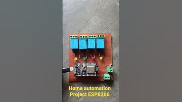 Home automation Project,IOT home automation system 🏠🏡📱🔋🔌🖥️