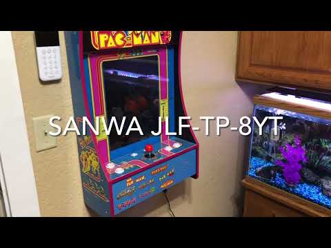 Arcade 1up multi cade SANWA joystick upgrade from David Giordano