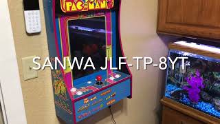 Arcade 1up multi cade SANWA joystick upgrade