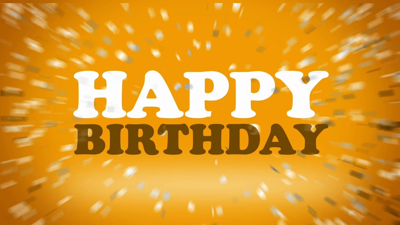 Matt Houston Happy Birthday Lyrics Video Officiel Youtube