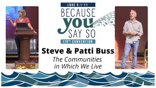 THE COMMUNITIES IN WHICH WE LIVE, JOHN 17 (Steve & Patti Buss, 170th NWCC)