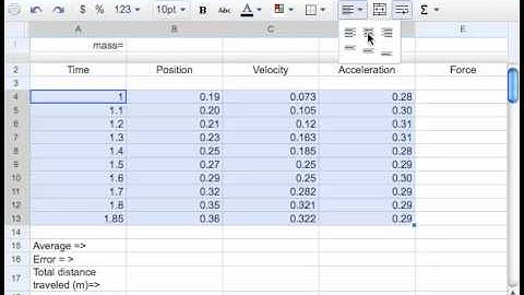 03 Google Spreadsheets Cells Formating pt 3 of 7