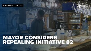 DC's Mayor proposes repealing Initiative 82 and restoring original tipped minimum wage