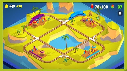 Conduct This Train Simulator Part 6-Normal Mode Level 18  Pond Island @DaniaGaming