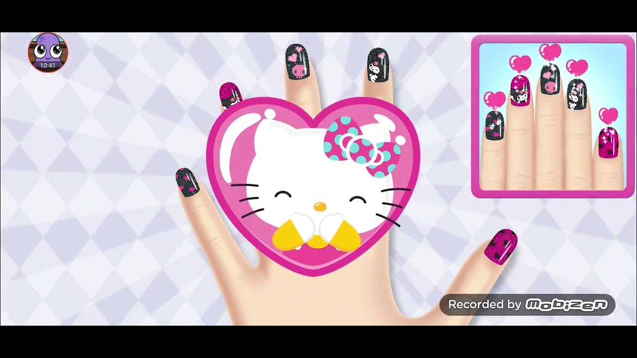 Hello Kitty Nail Salon #11