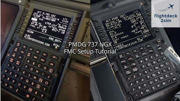 FMC Setup Tutorial | Real 737 Pilot | PMDG 737