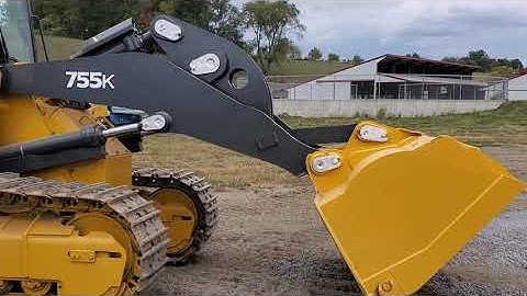 2013 Deere 755K Tracked Loader: Running & Operating Inspection Video!