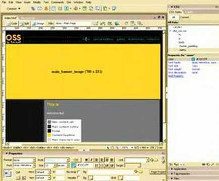 macromedia dreamweaver tutorial 12