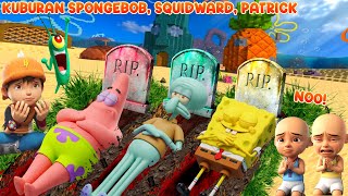 SPONGEBOB, SQUIDWARD, PATRICK'S GRAVES FOUND? BOBOIBOY & UPIN IPIN ARE SAD!