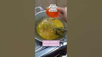 Thumbnail of kuah santan daun singkong yang enak bgt.#masakanrumahan #short #daunsingkong #menusimple #menuharian