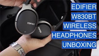 Edifier W830BT Wireless Headphones Unboxing & Hands On!