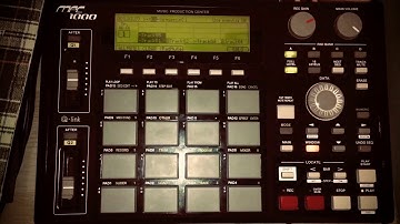 Akai DPS12 resampling MPC 1000 beat