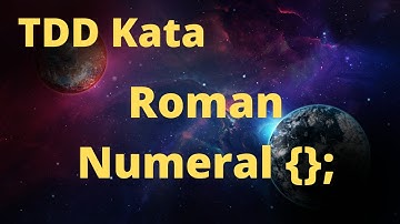 C# TDD Kata Roman Numeral
