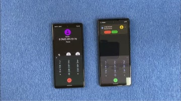 tWo Incoming Call Pixel 6a & Pixel 6 Outgoing Call At The Same Time