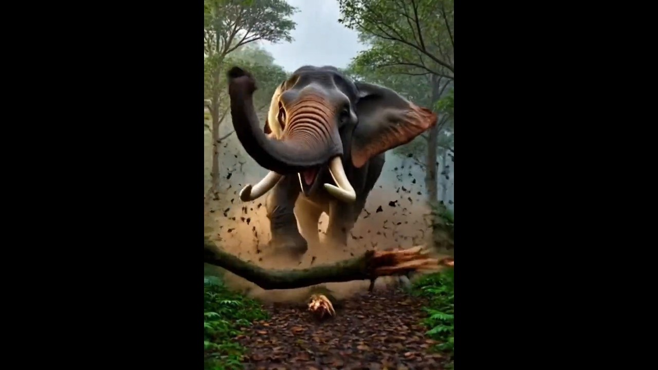 👉 When Jungle Animals United to Survive the Storm 🌿⚡ | Heartwarming Animal Story