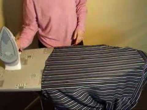 comment repasser une chemise et la plier YouTube
