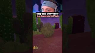 PEAK TUMBLEWEED HORROR UPDATE #shorts #peak #peakgame