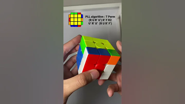 PLL algorithm : T Perm